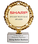 Sharp award logo