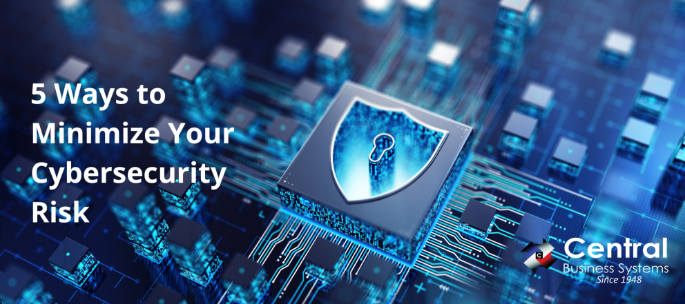 5 Ways to Minimize Your Cybersecurity Risk